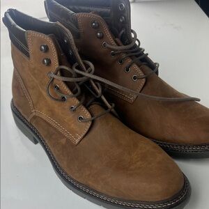 Johnston & Murphy Tan Leather Men's Boots